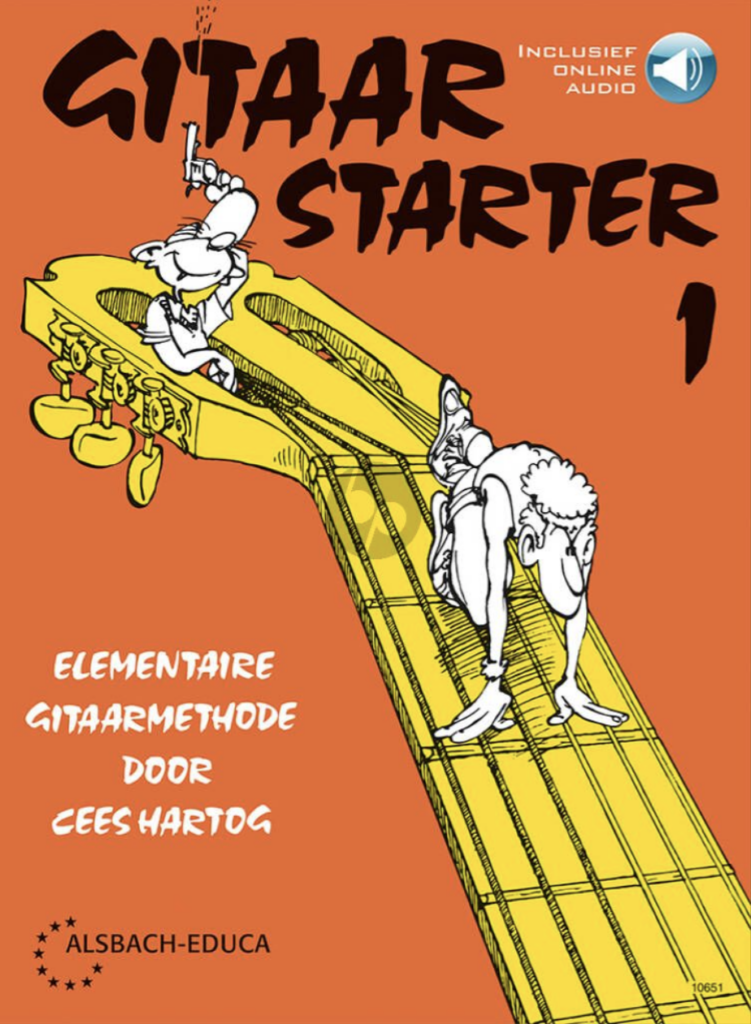 Lesboek en lesmateriaal voor gitaarles bij Gitaarschool Noord
